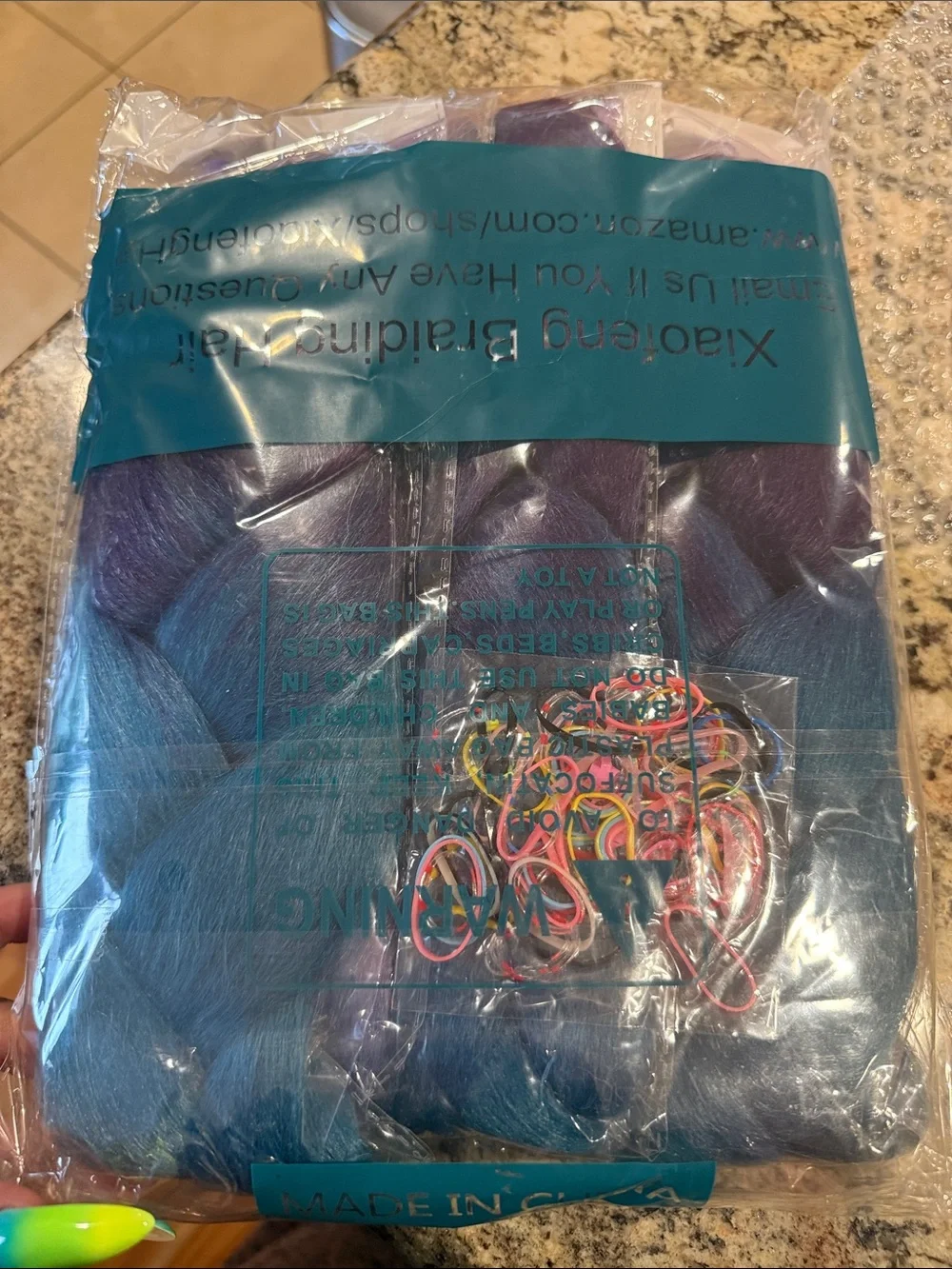 Kandkalon ombré braiding hair NWT